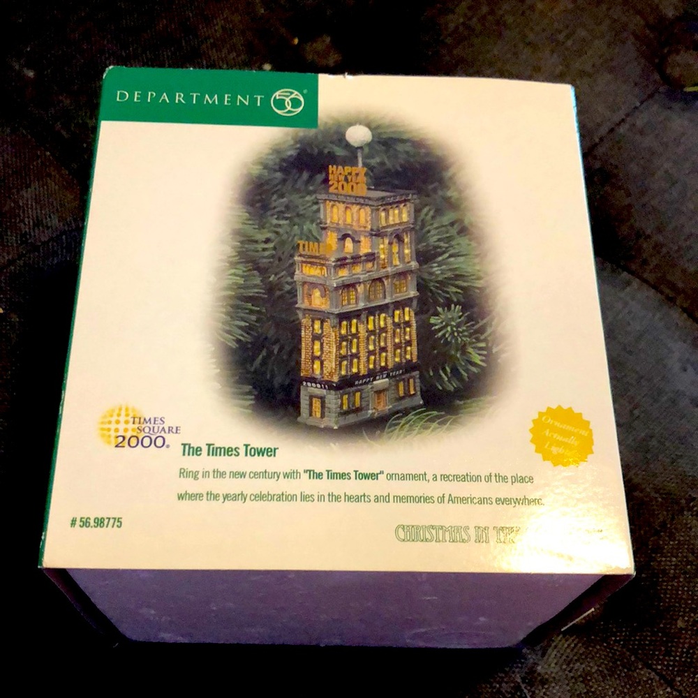Department 56 The Times Tower